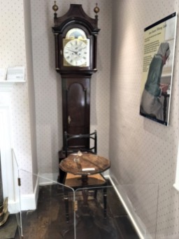 Austen's tiny writing corner in the dining room